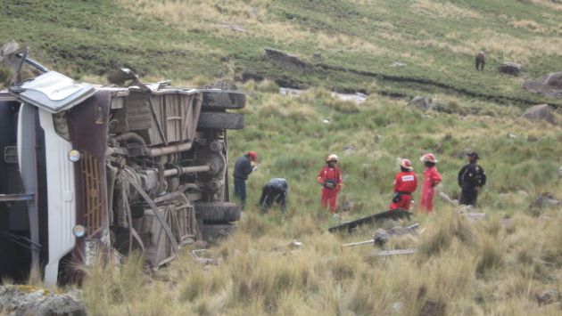 Accidente acabó con la vida de 11 personas. (Perú21)