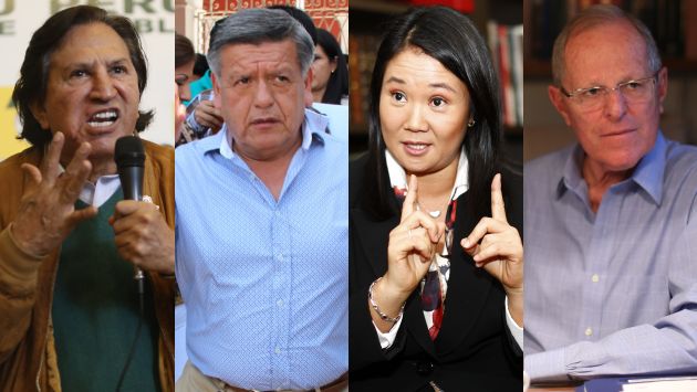 Alejandro Toledo, César Acuña, Keiko Fujimori, PPK y Ántero Flores-Aráoz criticaron mensaje a la Nación de Ollanta Humala. (Perú21)