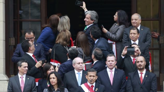 Ollanta Humala: Ministro del Ambiente negó que ‘selfie’ fuera una falta de respeto. (Rafael Cornejo/Perú21)