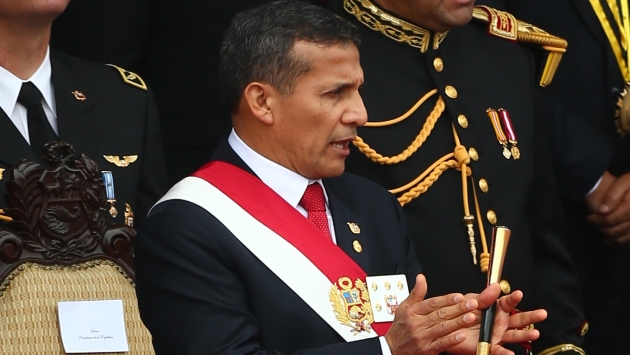 Ollanta Humala planteó reducir la desigualdad. (Martín Herrera/USI)