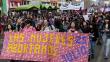 Chile: Marcha a favor del aborto convocó a 2 mil personas en Santiago