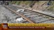 Huarochirí: Hombre fue arrollado por un tren cuando regresaba de una fiesta