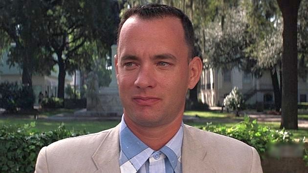 Tom Hanks en su papel de Forrest Gump, que le valió un premio Oscar. (Internet)