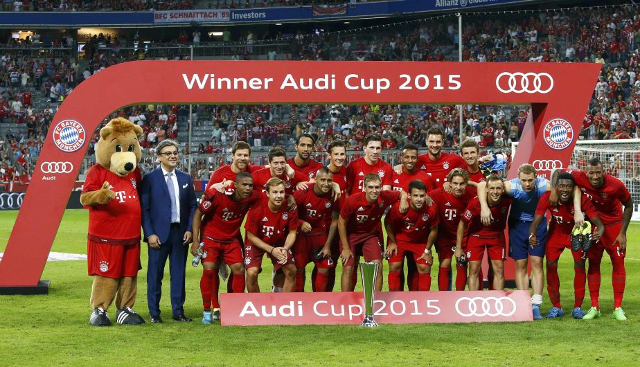 Bayern Munich venció al Real Madrid y se quedó con la Audi Cup. (Reuters)