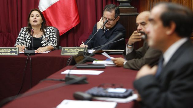 En agenda. Pérez Tello comentó que ex funcionario “está algo nervioso” con pesquisas de comisión. (Percy Ramírez)