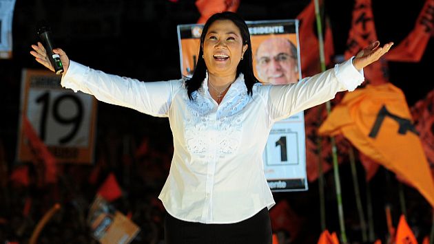 Keiko Fujimori lidera intención de voto para elecciones de 2016. (Perú21)