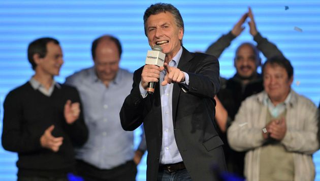El conservador Macri augura un resultado abierto en octubre. (AFP)