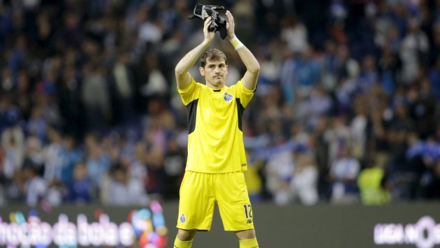 Iker Casillas debutó en triunfo del Porto en la Liga portguesa. (Reuters)