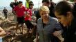 Chile: Michelle Bachelet recorrió zona devastada por temporal que dejó 6 muertos 
