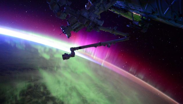 La aurora boreal es un fenómeno también conocido como Luces del Norte. (NASA)