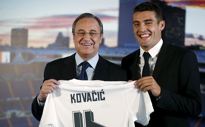 Real Madrid presentó a Mateo Kovacic. (Reuters)