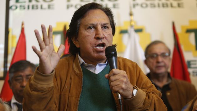 Alejandro Toledo asegura que Orellana no financió su campaña en el 2011. (Perú21)