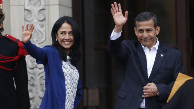 Ollanta Humala aseguró que a su esposa, Nadine Heredia, le tienen miedo. (Perú21)