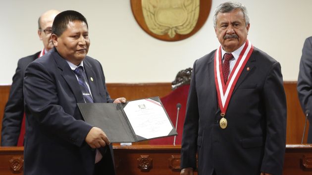 COMPLICADO. Antecedentes por hostigamiento sexual podrían impedir juramentación de Quispe. (Percy Ramírez)