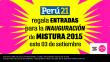 Mistura: Perú21 premia tu preferencia con entradas dobles a la inauguración del evento gastronómico