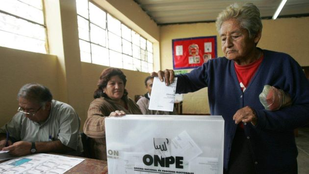 Reglas claras. Los electores solo podrán modificar sus datos hasta 90 días antes de los comicios. (Andina)