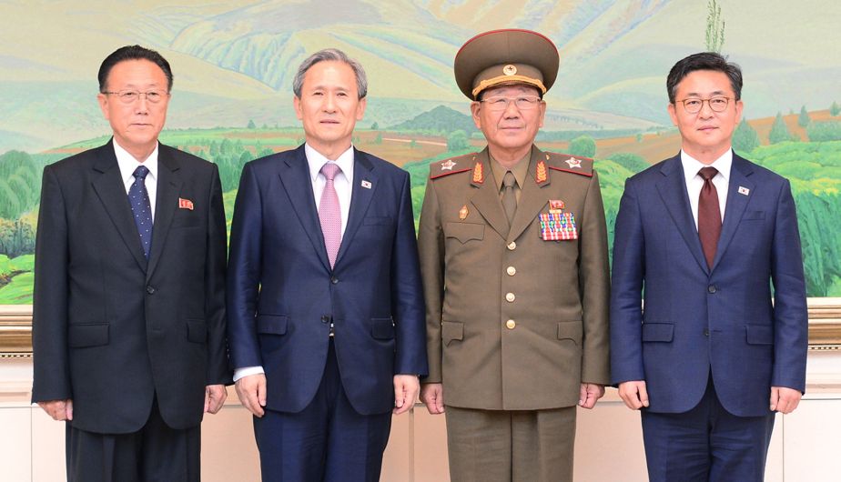 Corea del Sur y Corea del Norte llegan acuerdo para reducir las tensiones. (AFP)