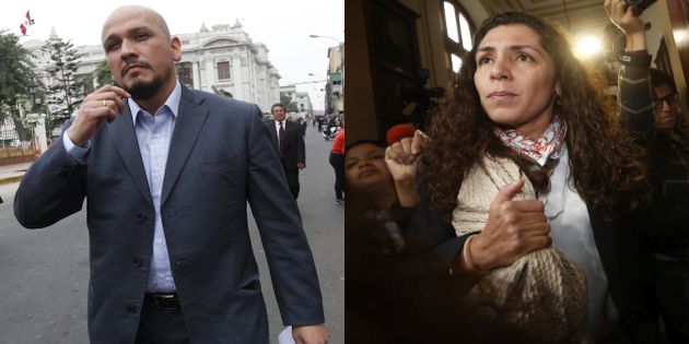 Comisión Belaunde Lossio: Ilan Heredia y Rocío Calderón ya se encuentran en el Congreso. (Perú21)