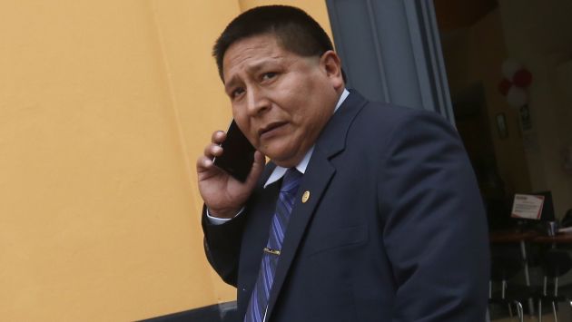 Alfredo Quispe Pariona podría ser vacado de su cargo como consejero del CNM. (Percy Ramírez)