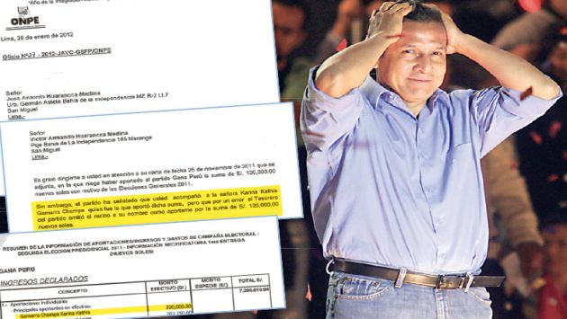 SUMAS Y RESTAS. Las cuentas de la campaña electoral de 2011 del Partido Nacionalista no cuadran. (Perú21)