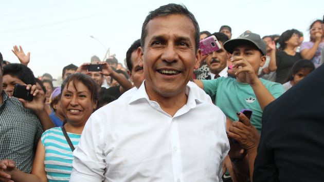 Ollanta Humala estuvo en Huánuco. (USI)