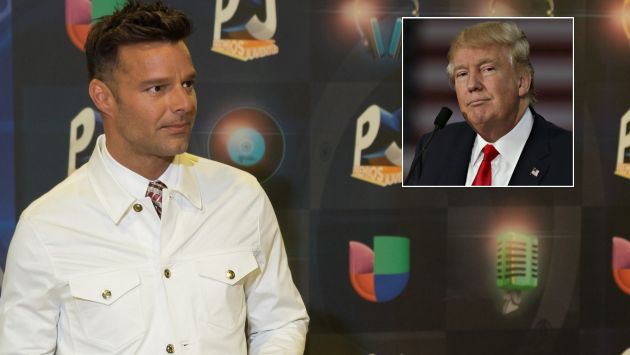Ricky Martin criticó a Donald Trump por botar a periodista latino de conferencia de prensa. (EFE)