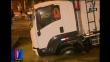 Comas: Pista se 'tragó' a un camión que transportaba 5 toneladas de papa [Video]
