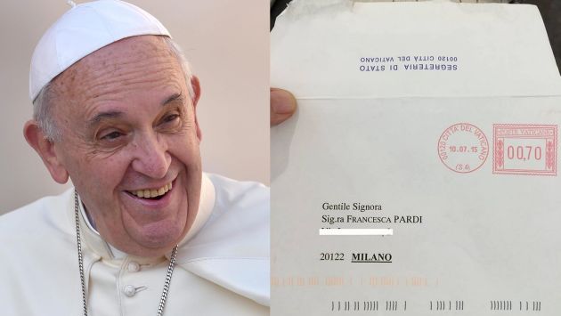 Francesca Pardi explica que el Papa Francisco no le ha dicho: "¡Adelante!”, pero reconoce un cambio de tono (EFE/Facebook).