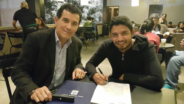 Reimond Manco firmó por Alianza Lima. (Revista Blanquiazul)