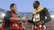 Usain Bolt recibió un regalo a modo de disculpa de camarógrafo que lo atropelló
