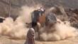 Huarochirí: Impactante video del derrumbe de un muro que casi sepulta a obreros
