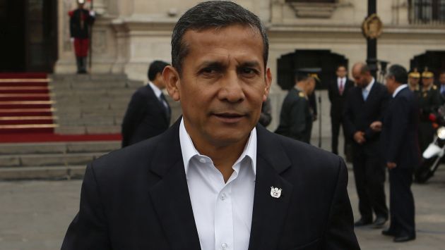 EL TIRO POR LA CULATA. Ollanta Humala recibió críticas por sus palabras. (Roberto Cáceres)