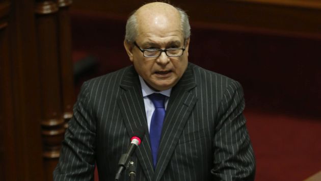 Pedro Cateriano sustentó presupuesto de 2016. (Mario Zapata)