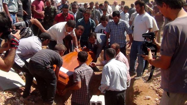 Siria: El padre de Aylan regresó a Kobani para enterrar a su familia. (AFP)