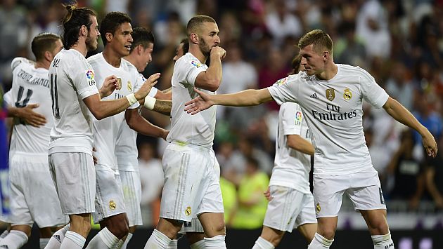 Real Madrid dona un millón de euros para ayudar a refugiados en España. (AFP)