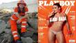 Rita Mattos, la 'barrendera más sensual del mundo' se desnudó para Playboy Brasil
