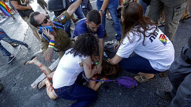 Seis policías serán despedidos tras crimen de joven en marcha del Orgullo Gay en Israel. (EFE)