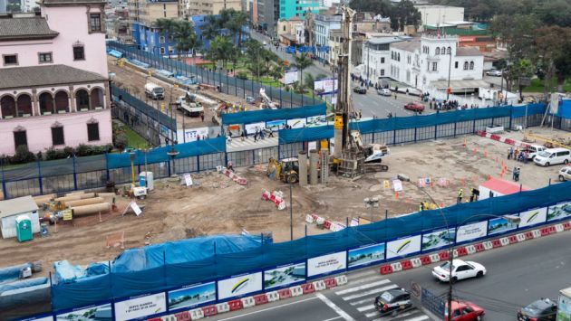 La construcción de un by-pass en la Av. 28 de Julio entraría a su segunda fase. (Municipalidad de Lima)