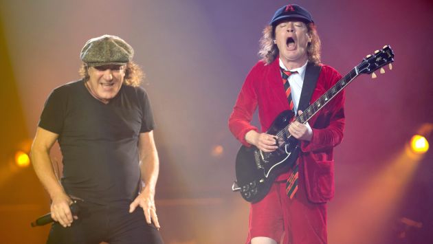 Brian Johnson y Angus Young son los actuales líderes de AC/DC. ( (EFE)