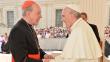 Papa Francisco se reunió con Juan Luis Cipriani y mandó su bendición al Perú