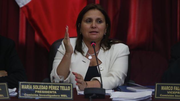 Marisol Pérez Tello respondió a las críticas de Gana Perú. (Perú21)