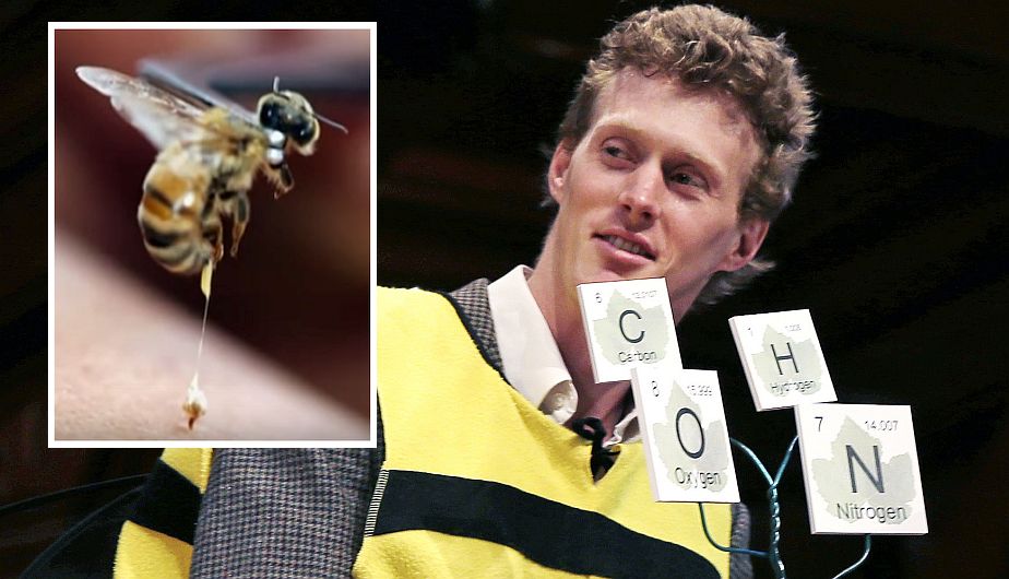Premios Ig Nobel reconoció curioso logro científico de Michael Smith sobre las abejas. (AP)