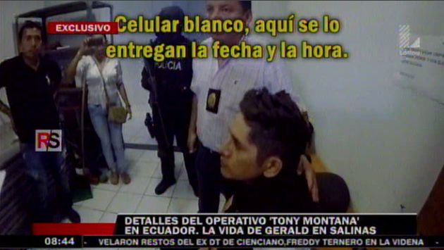 Gerald Oropeza estuvo con dos mujeres de nacionalidad cubana en Ecuador. (Reporte Semanal)