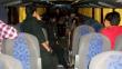 Huarmey: Policías frustraron robo a ómnibus alertados por maniobra de chofer