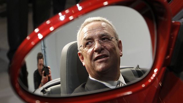 Volkswagen: Dimitió su presidente Martin Winterkorn. (Reuters)
