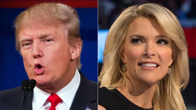 Donald Trump volvió a atacar a la periodista la cadena Fox Megyn Kelly. (AP)