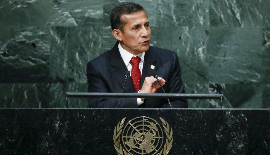 Humala: 'En mi gestión 1,3 millones de peruanos salieron de la pobreza'