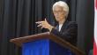 Christine Lagarde, directora del FMI: Países deben buscar desarrollo sostenible