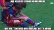 Lionel Messi se lesionó y las redes sociales se inundaron de memes [Fotos]