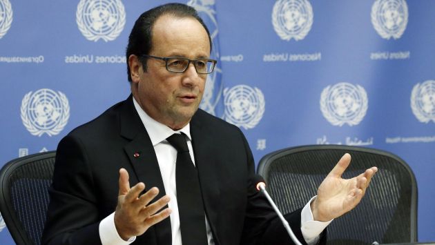 El mandatario francés advirtió que 'próximamente' podrían realizar nuevos bombardeos. (EFE)